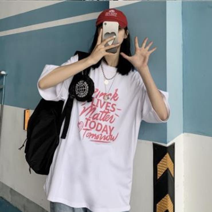 ロックでパンクなプリントtシャツ フェスｔ ビックシルエット韓国 系 品番 Lpsw Letee レティー のレディースファッション通販 Shoplist ショップリスト