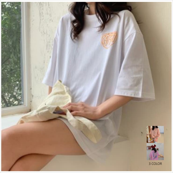 アメリカポップ古着風プリントTシャツ ビックシルエット 韓国ファッション | LETee | 詳細画像5 