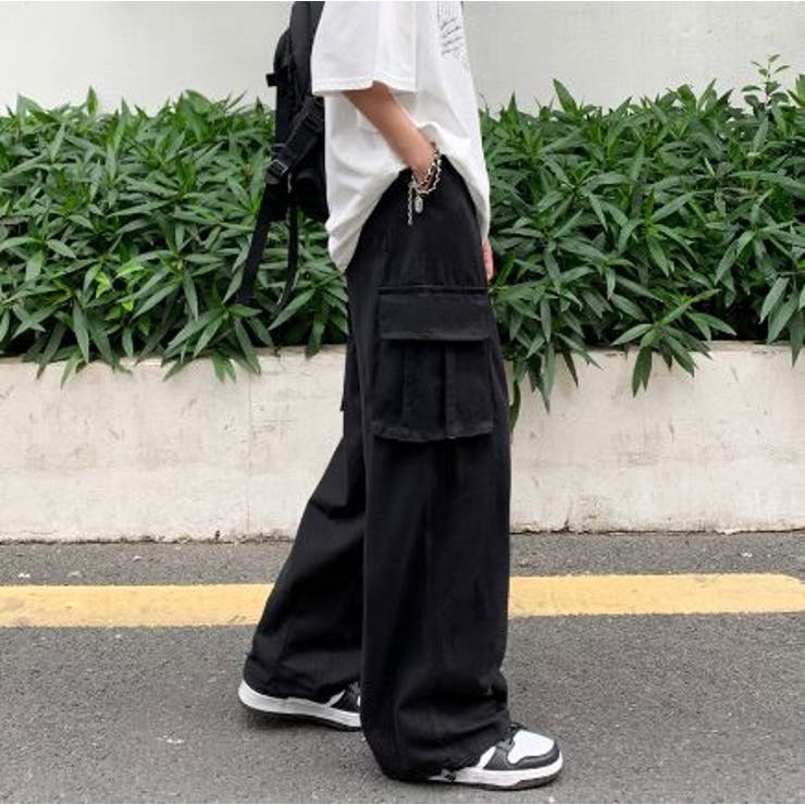 ダボダボカーゴパンツ ゆったり ウエストゴム | LETee | 詳細画像11 