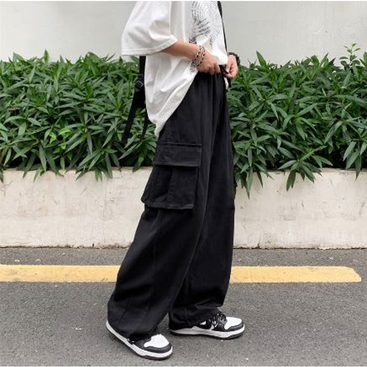ダボダボカーゴパンツ ゆったり ウエストゴム | LETee | 詳細画像12 