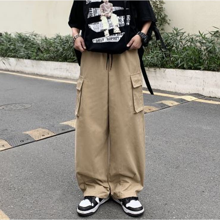 ダボダボカーゴパンツ ゆったり ウエストゴム | LETee | 詳細画像14 