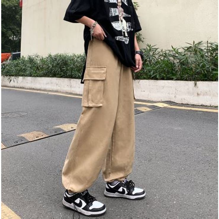 ダボダボカーゴパンツ ゆったり ウエストゴム | LETee | 詳細画像16 