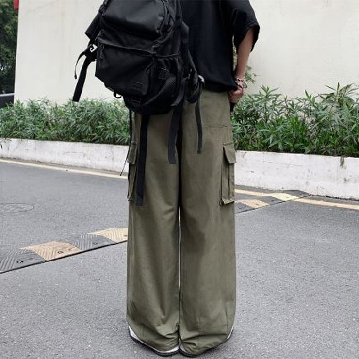ダボダボカーゴパンツ ゆったり ウエストゴム | LETee | 詳細画像6 