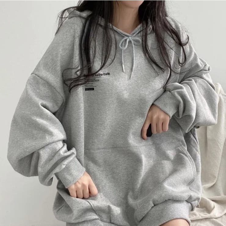 オーバーサイズ薄地トレーナー トレーナ カジュアル | LETee | 詳細画像6 