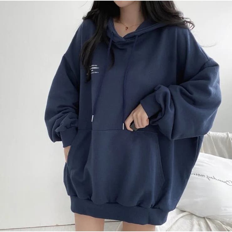 薄地バックプリントロゴパーカー | LETee | 詳細画像8 