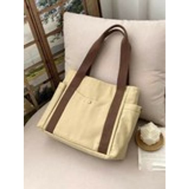 BEIGE | キャンバストートバッグ | Lips