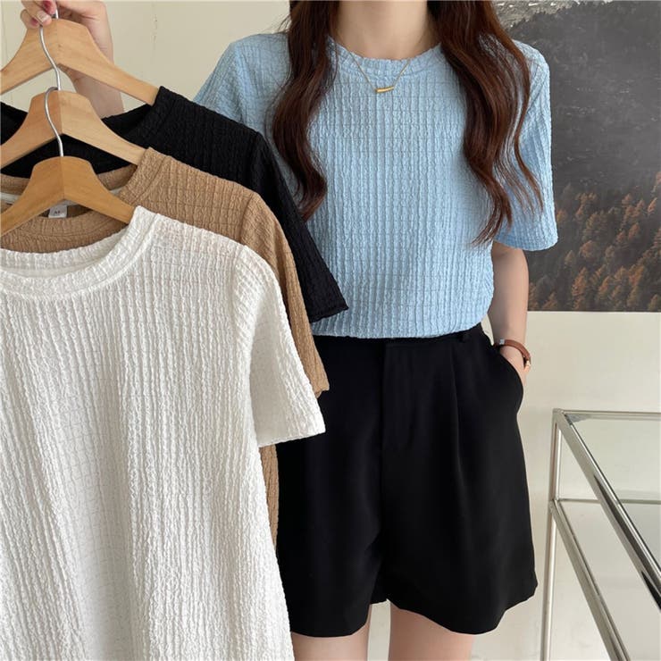 フクレ織トップス | LETee | 詳細画像9