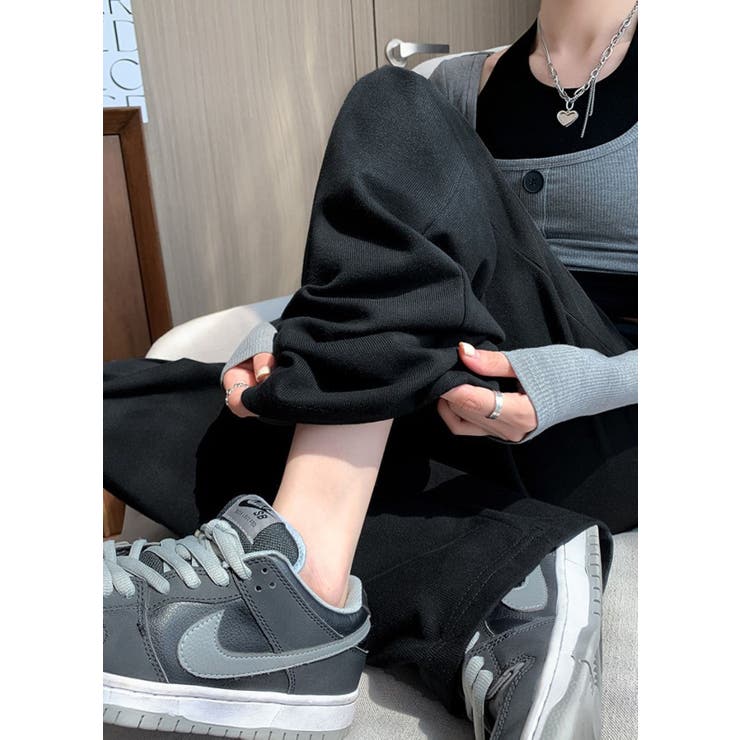 ウエストレースアップパンツ | LETee | 詳細画像12