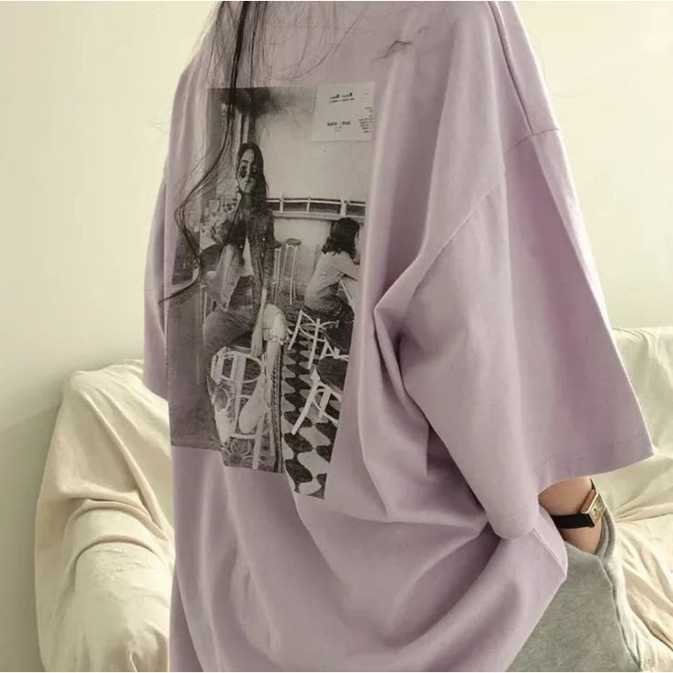 フォトプリント ビッグティーシャツ | LETee | 詳細画像3 