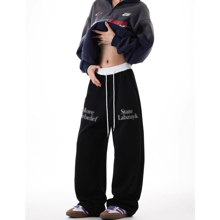 ロゴプリント スェットパンツ | LETee | 詳細画像12 