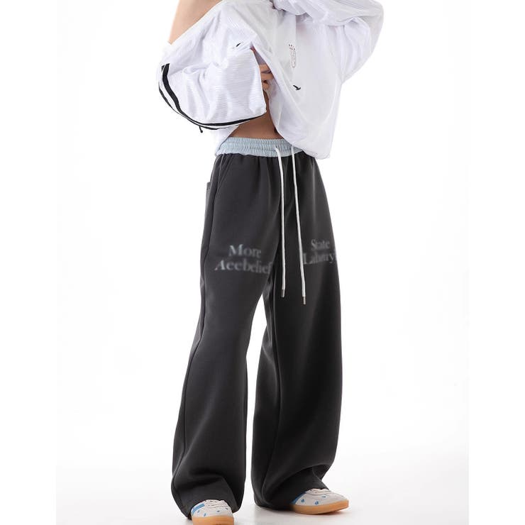 ロゴプリント スェットパンツ | LETee | 詳細画像2 