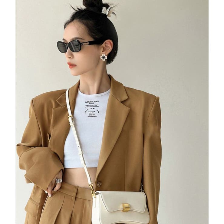 WHITE | ２WAY ショルダーバッグ | LETee