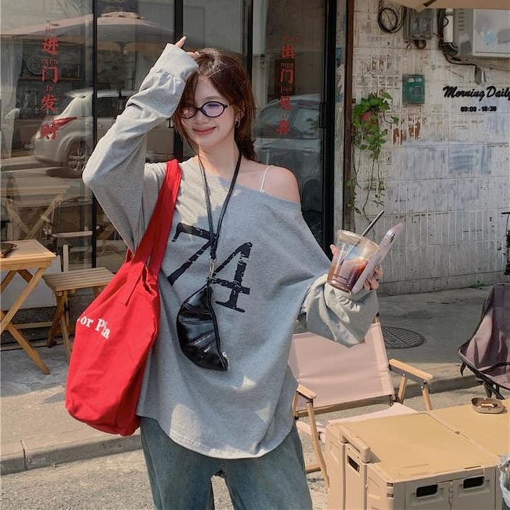 WITHYOU&94プリントカットソートップス/2WAYトップス | LETee | 詳細画像12 