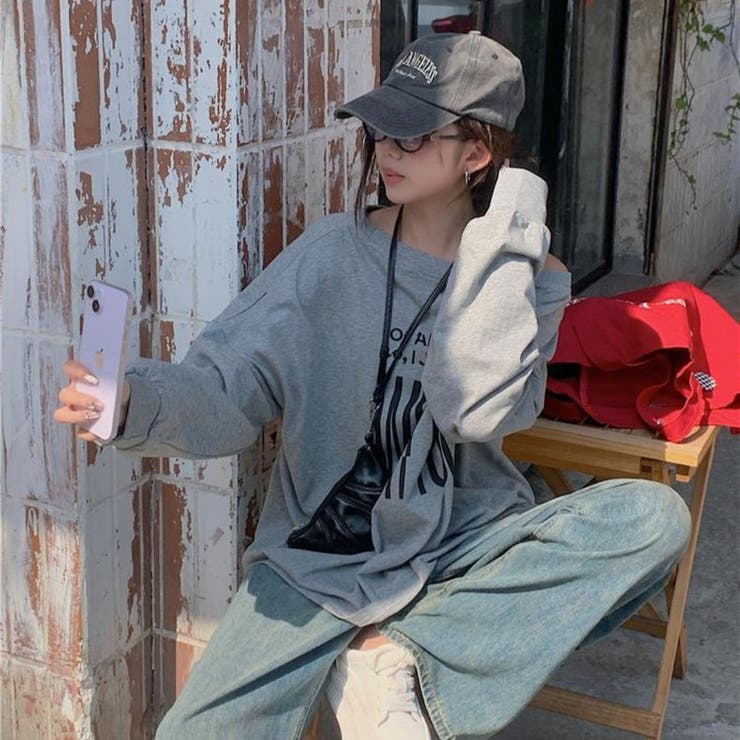 WITHYOU&94プリントカットソートップス/2WAYトップス | LETee | 詳細画像7 