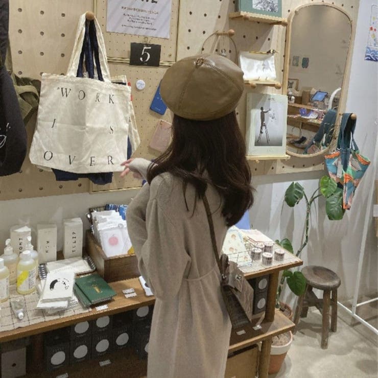 前開きえり付きニットワンピース/ストリングベルト | LETee | 詳細画像10 