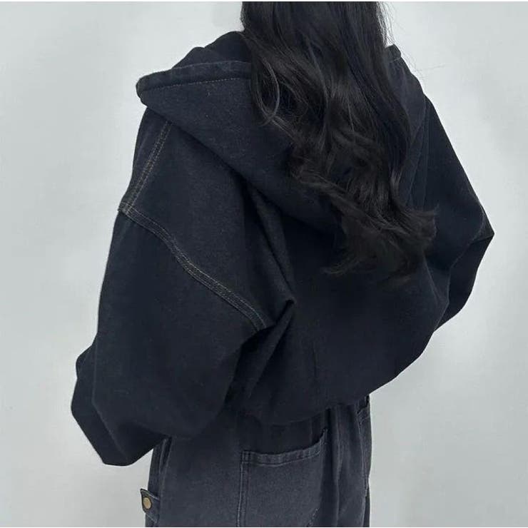 デニムパーカー/ZIPUPブルゾン | LETee | 詳細画像15 