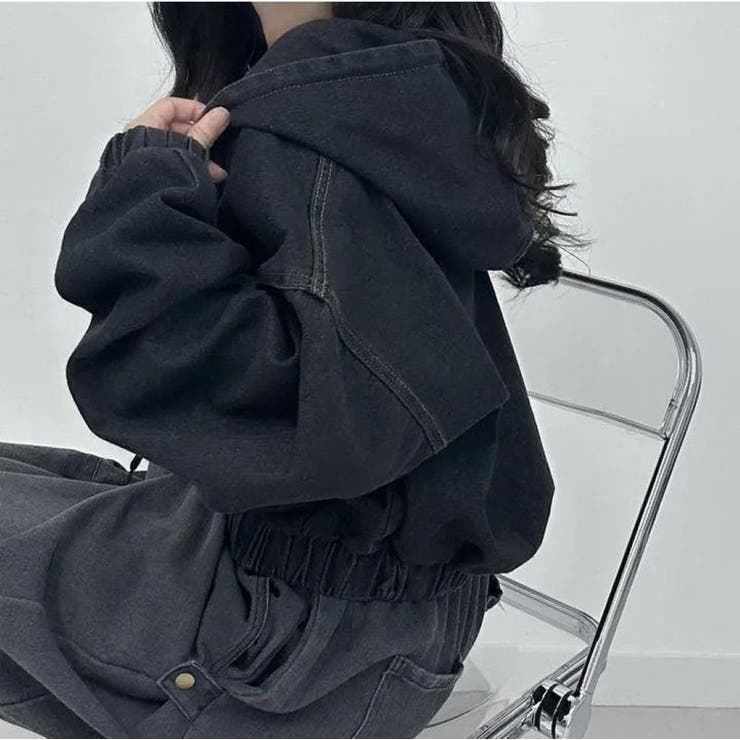 デニムパーカー/ZIPUPブルゾン | LETee | 詳細画像16 