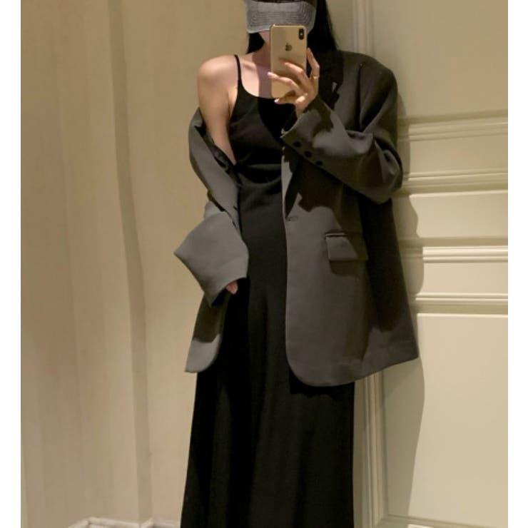 ワンボタンテーラードジャケット | LETee | 詳細画像4 