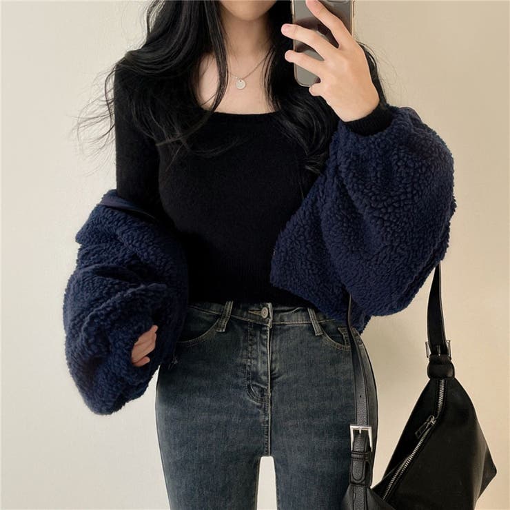 ジップアップボアジャケット | LETee | 詳細画像10 