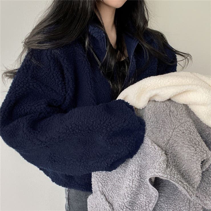 ジップアップボアジャケット | LETee | 詳細画像12 