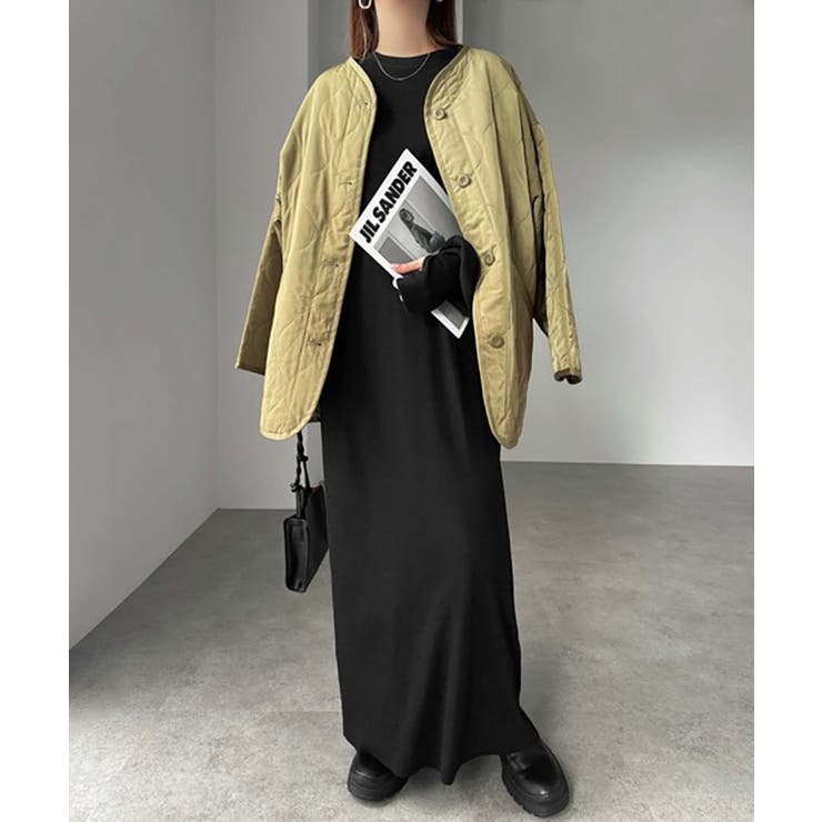 カットソーロングワンピース/マキシ丈 | LETee | 詳細画像4 