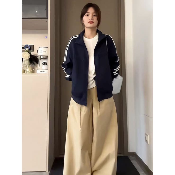 袖ラインジップジャケット/4ポケッツ | LETee | 詳細画像7 