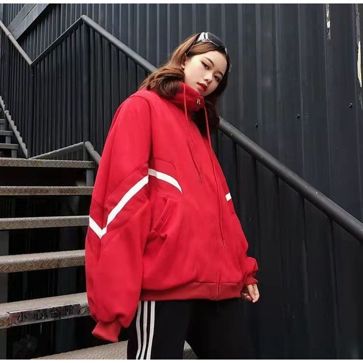 ドルマンジップジャケット/ライン入り | LETee | 詳細画像10 