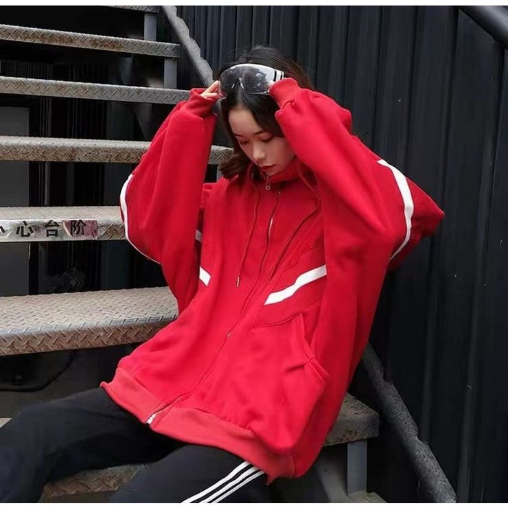 ドルマンジップジャケット/ライン入り | LETee | 詳細画像11 