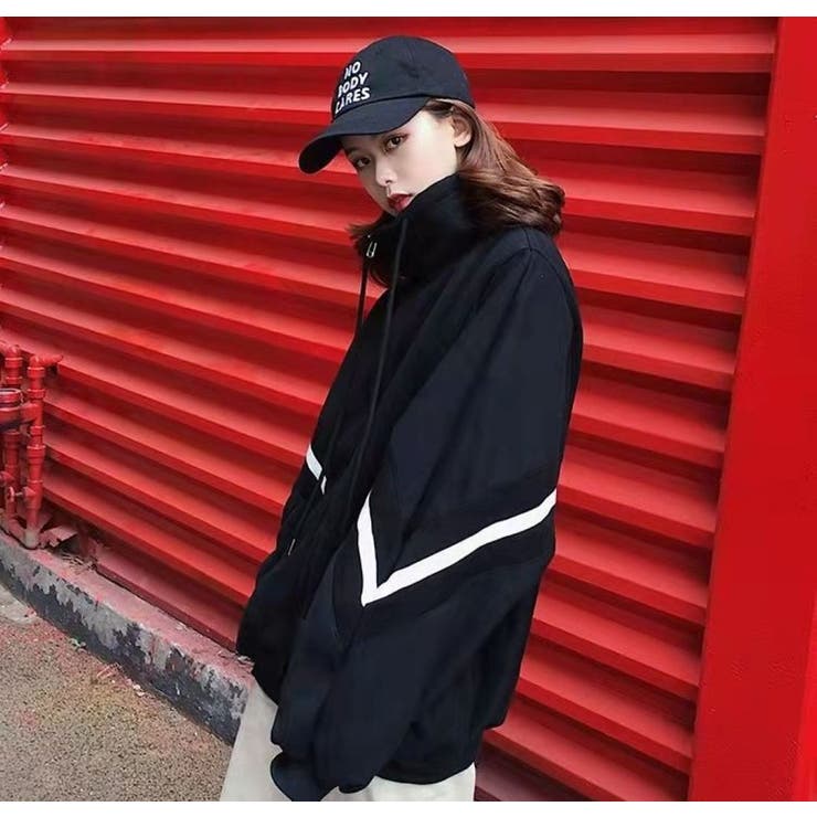 ドルマンジップジャケット/ライン入り | LETee | 詳細画像2 