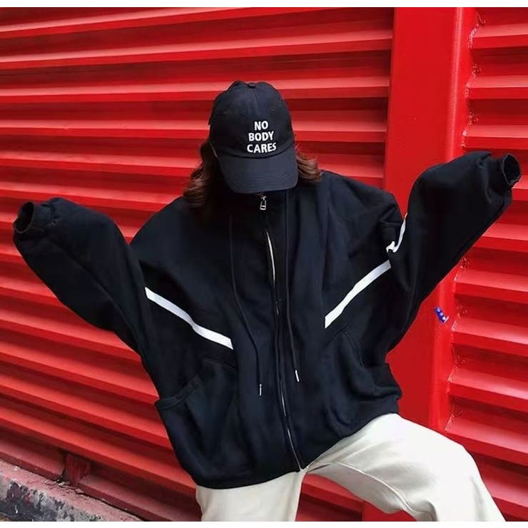 ドルマンジップジャケット/ライン入り | LETee | 詳細画像4 