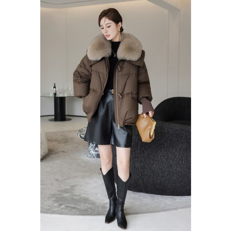 ダウンジャケット フェイクファー | LETee | 詳細画像1 