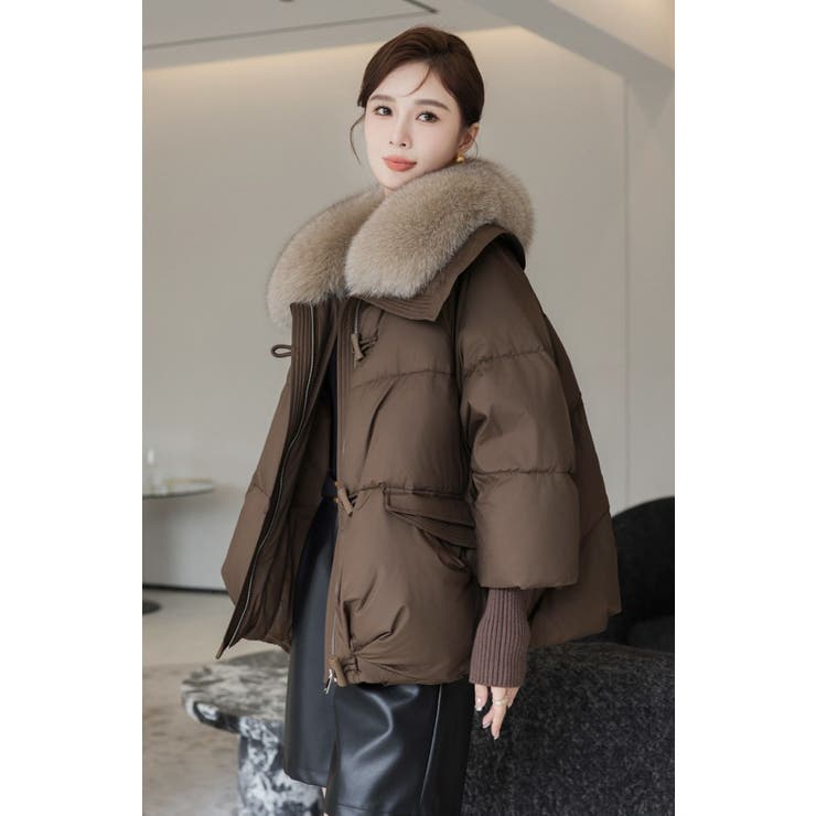 ダウンジャケット フェイクファー | LETee | 詳細画像3 