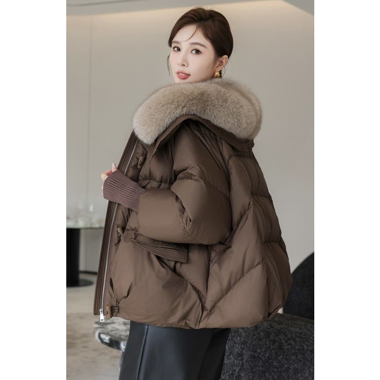 ダウンジャケット フェイクファー | LETee | 詳細画像4 