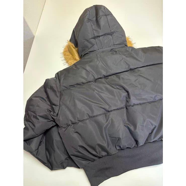 ダウンジャケット ボリュームファー 軽い アウター ブルゾン | LETee | 詳細画像7 