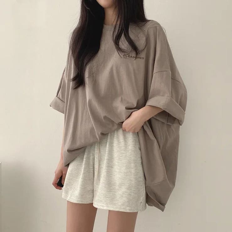 KHAKI | ビッグTシャツ | LETee