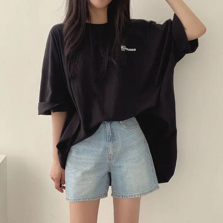 BLACK | ビッグTシャツ | LETee