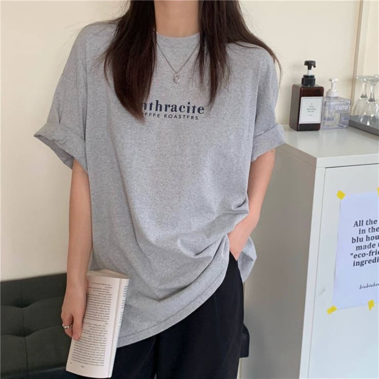 ロゴプリント ビッグTシャツ | LETee | 詳細画像2 