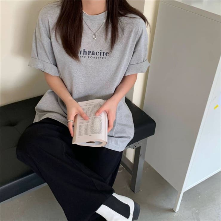 ロゴプリント ビッグTシャツ | LETee | 詳細画像4 