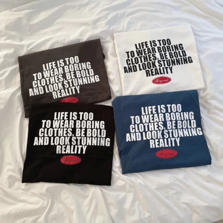 バックロゴプリント ビッグTシャツ | LETee | 詳細画像19 