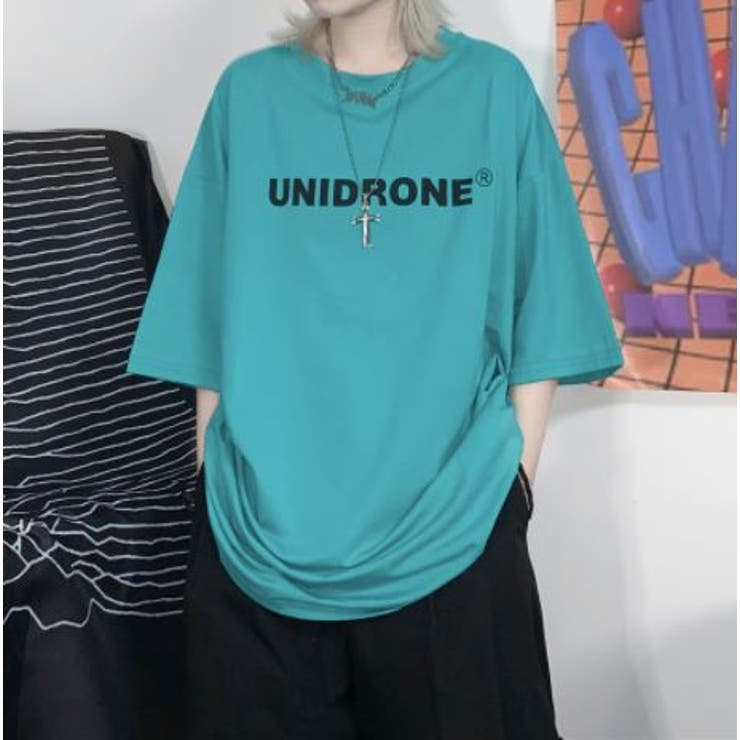 ターコイズブルー フロントロゴtシャツ Tシャツ 品番 Lpsw Letee レティー のレディースファッション通販 Shoplist ショップリスト