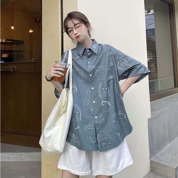 2000ARCHIVES★韓国★人気★JADE LACE TEE 半袖 Tシャツ 半袖柄シャツ トップス 韓国ファッション[品番：LPSW0001313