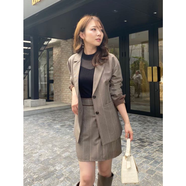 オーバーシルエットジャケット 品番 Linw Lipservice リップサービス のレディースファッション通販 Shoplist ショップリスト