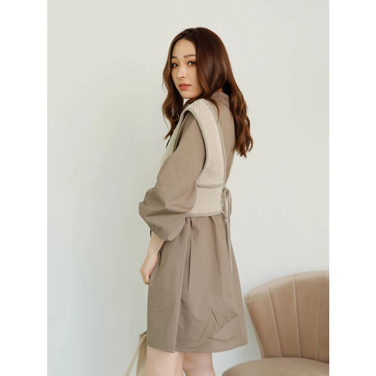 さらに値下げ ビスチェsetシャツワンピース 魅了