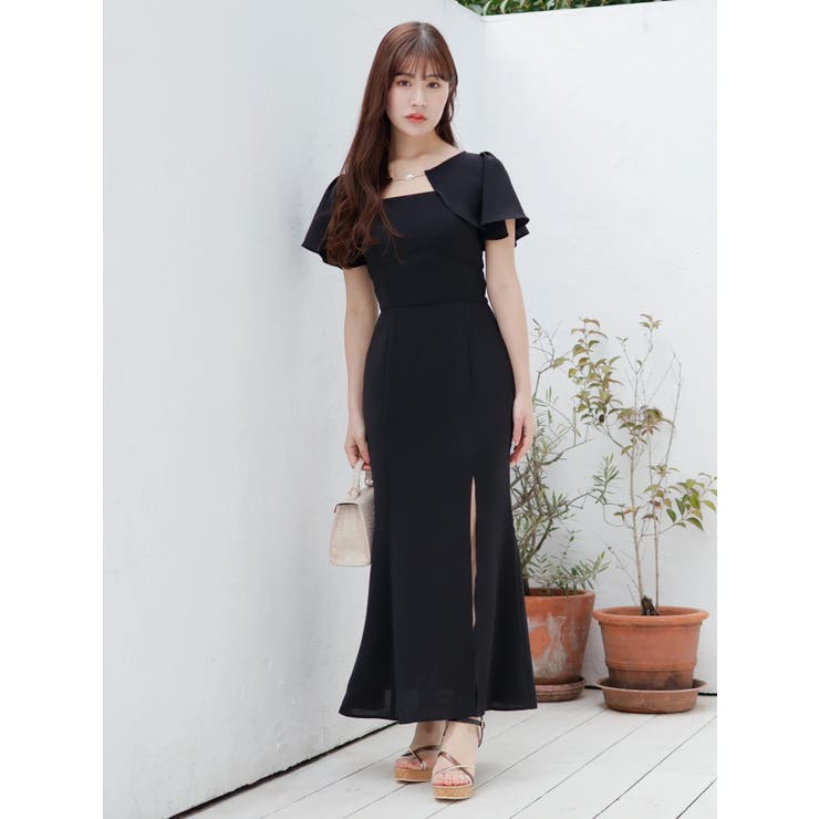 charme flower マーメイドワンピース[品番：LINW0001931