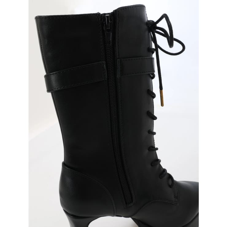 スピンドルベルテッドショートブーツ | LIPSERVICE | 詳細画像18 