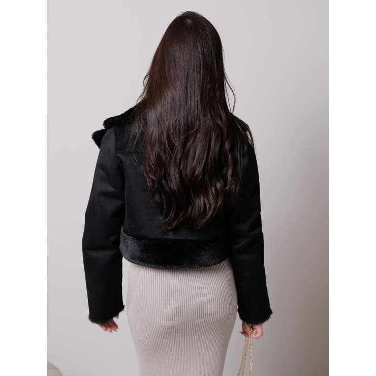 リバーシブルムートンライダースジャケット | LIPSERVICE | 詳細画像29 