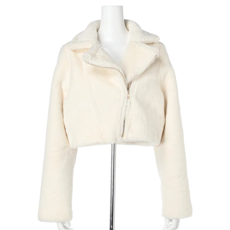 リバーシブルムートンライダースジャケット | LIPSERVICE | 詳細画像44 