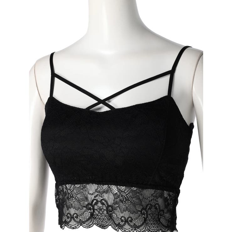 フロントクロスレースキャミソール | LIPSERVICE | 詳細画像4 