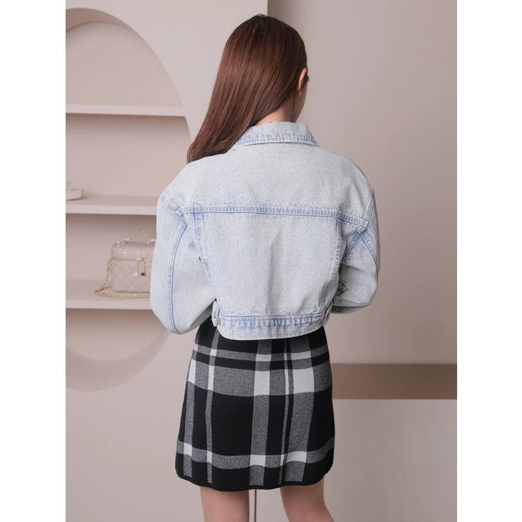 lady denimクロップドGジャン | LIPSERVICE | 詳細画像11 