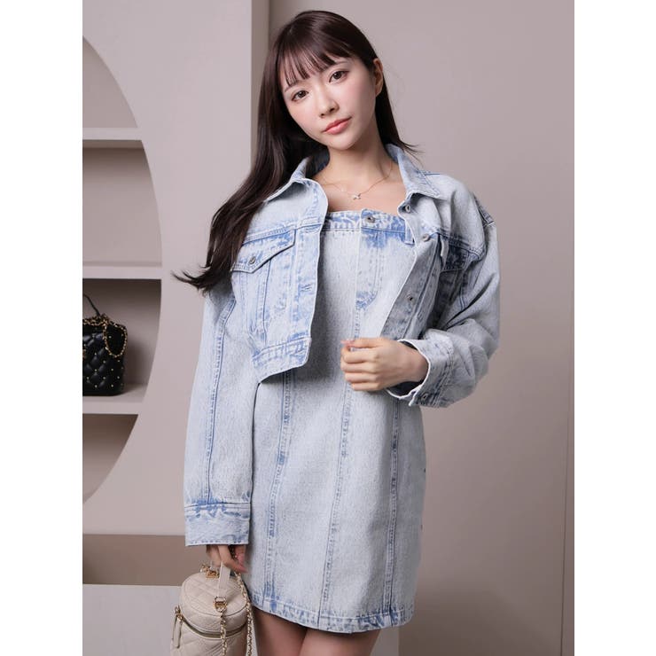 lady denimクロップドGジャン | LIPSERVICE | 詳細画像17 